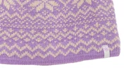 Шапка в'язана жіноч. Norfin Women NORWAY VIOLET (підкл.фліс / фіолет/100% акрил) р.M