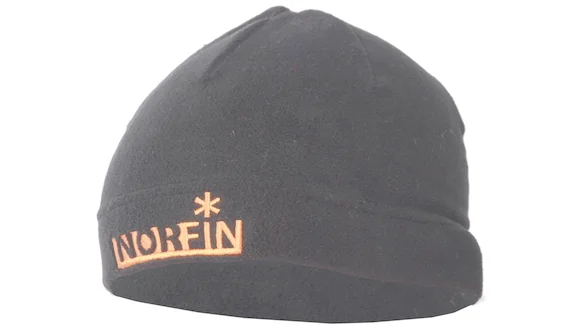 Шапка флісова підліткова Norfin FLEECE JUNIOR (чорна) р.L