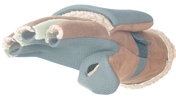 Рукавички-рукавиці хутряні мембранні Norfin AURORA (штуч.хутро / неопрен / штуч.шкіра) р.L