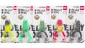 Приманка-жаба гумова поверхня незачеп. FREDDY FROG LJ 3D Series  4" /21g / 008 *6