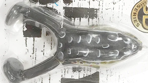 Приманка-жаба гумова поверхня незачеп. FREDDY FROG LJ 3D Series  4" /21g / 009*6