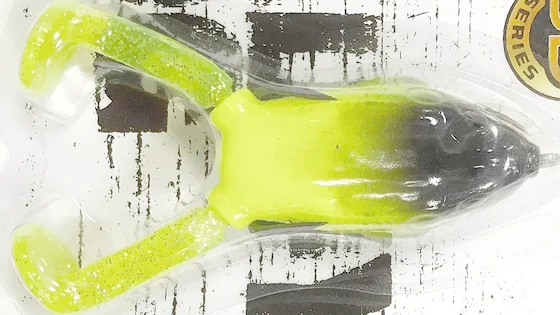 Приманка-жаба гумова поверхня незачеп. FREDDY FROG LJ 3D Series  4" /21g / 010 *6