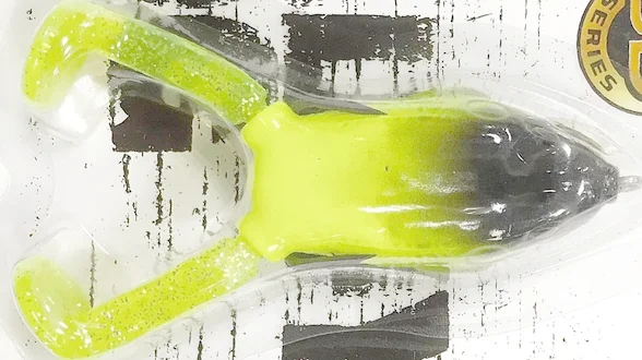 Приманка-жаба гумова поверхня незачеп. FREDDY FROG LJ 3D Series  4" /21g / 010 *6