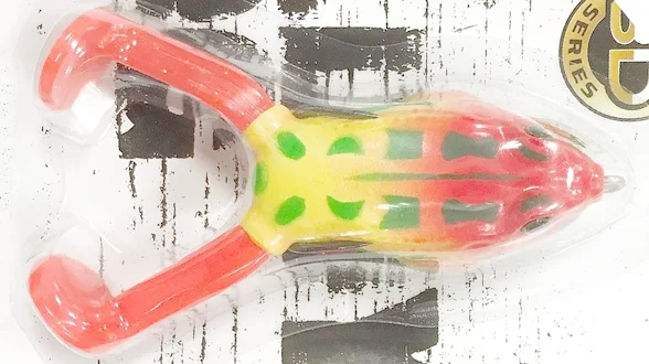 Приманка-жаба гумова поверхня незачеп. FREDDY FROG LJ 3D Series  4" /21g / 011 *6