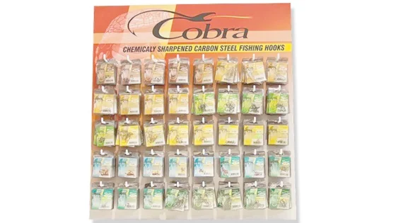 Стенд с гачками "COBRA" (мод.001/ 400шт.)