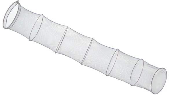 Садок 6-секціон. Salmo (PL) 55х55см / 250см Садок 6-секціон. Salmo (PL) 55х55см / 250см