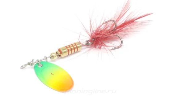 Блешня оберталка LJ SPIN X ROUND 01  3.5г / FT