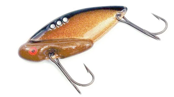 Блешня "ЦИКАДА" 10 г. (2 двійника) ( колір - мідь ) TRITON