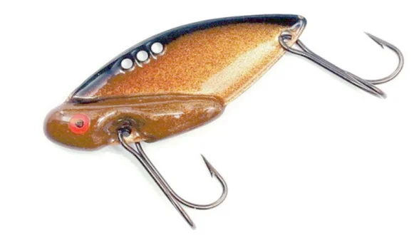 Блешня "ЦИКАДА" 10 г. (2 двійника) ( колір - мідь ) TRITON