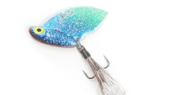 Блешня "ЦИКАДА" 10 г.гологр.покр.,хвіст-трійник-хутро TRITON