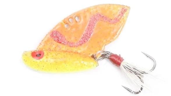 Блешня "ЦИКАДА" 10 г.гологр.покр.,хвіст-трійник-хутро TRITON