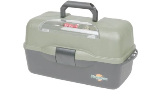 Скринька пласт. 2237B Flambeau XL (3 полиці, відділення в кришці, black) 50,8х26х26,4см