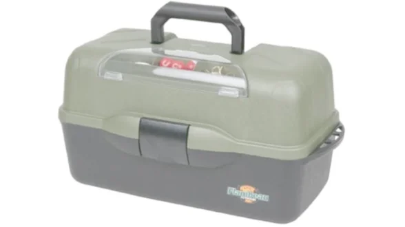 Скринька пласт. 2237B Flambeau XL (3 полиці, відділення в кришці, black) 50,8х26х26,4см