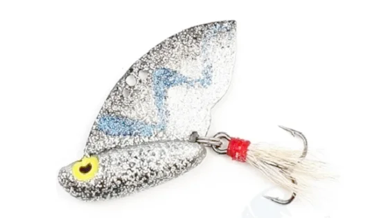 Блешня "ЦИКАДА" 14 г.гологр.покр.,хвіст-трійник-хутро TRITON