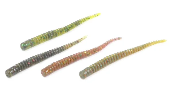 Слаг силікон. KING LEECH LJ Pro Series 2 "/ MIX1(набір-різні кольори) *9