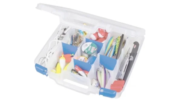 Кейс пласт.  8415 Flambeau (4 фикс.,6 зйомн.перег.) 38х37х8,9см