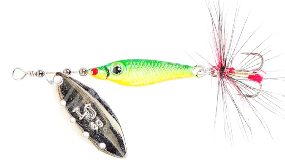 Блешня оберталка LJ TRIAN BLADE LONG 6.0г / 008