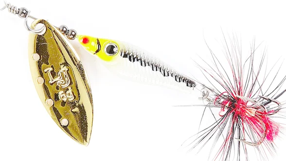 Блешня оберталка LJ TRIAN BLADE LONG 9.0г / 004