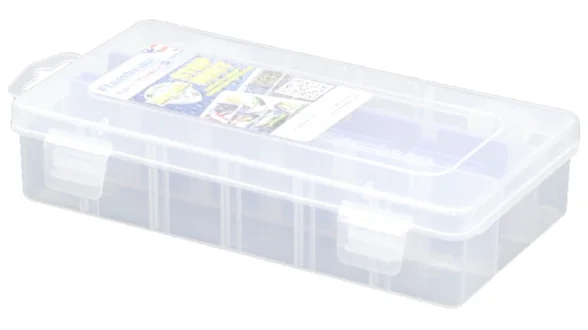 Коробка пласт. 2003 Flambeau (2 фикс.,15 зйомн.перег.) 17,8х9,8х3,8см Коробка пласт. 2003 Flambeau (2 фикс.,15 зйомн.перег.) 17,8х9,8х3,8см