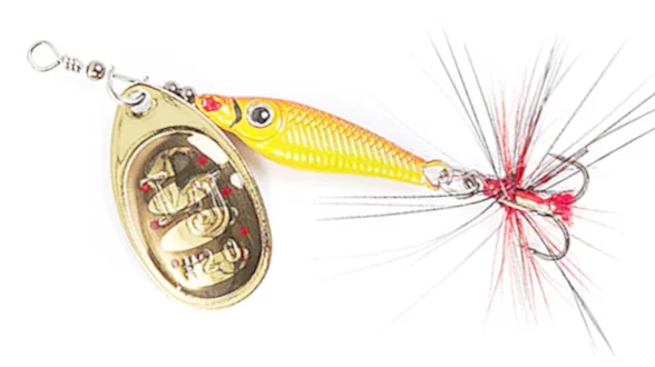 Блешня оберталка LJ TRIAN BLADE ROUND 6.0г / 001