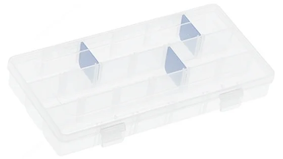 Коробка пласт. 3003 Flambeau (2 фикс.,9 зйомн.перег.) 23,2х12,7х3,5см