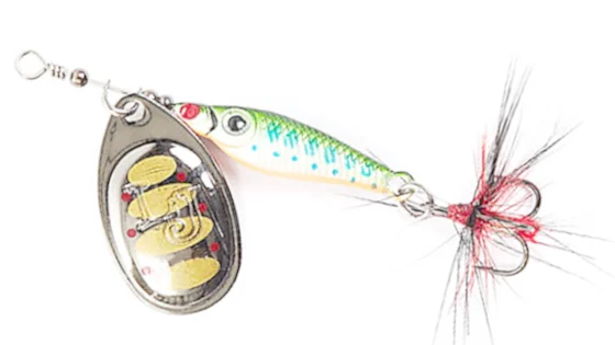 Блешня оберталка LJ TRIAN BLADE ROUND 6.0г / 005