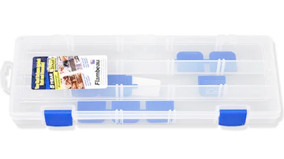 Коробка пласт. 3009UM Flambeau (2 фикс.,9 зйомн.перег.) 30,5х11,43х3,8см