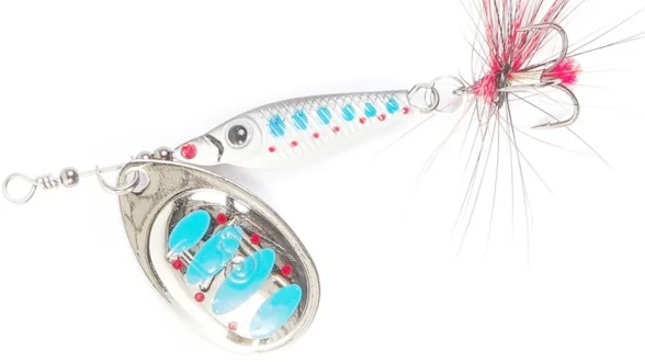 Блешня оберталка LJ TRIAN BLADE ROUND 9.0г / 006