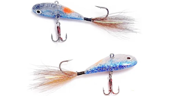 Блешня "бокоплав" 20 гр., хвіст-хутро,підвіска трійник