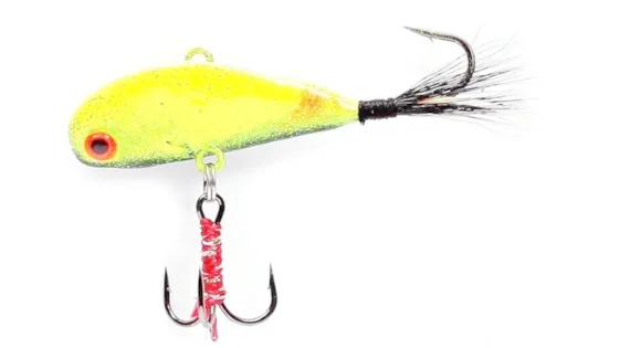 Блешня "бокоплав" 25 гр., хвіст-хутро,підвіска трійник