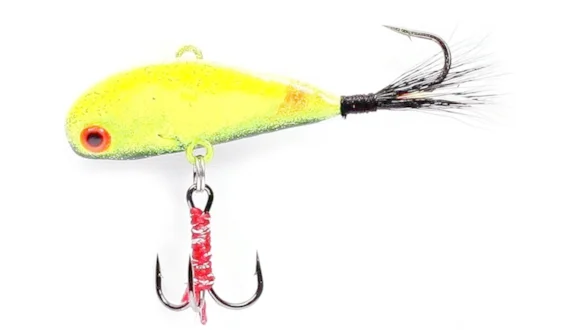 Блешня "бокоплав" 25 гр., хвіст-хутро,підвіска трійник