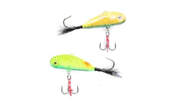 Блешня "бокоплав" 11 гр., хвіст-хутро, довга підвіска трійника Блешня "бокоплав" 11 гр., хвіст-хутро, довга підвіска трійника