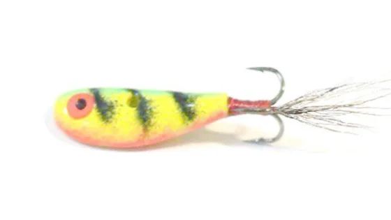 Блешня "бокоплав" 9 гр., хвіст-хутро