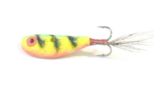 Блешня "бокоплав" 9 гр., хвіст-хутро