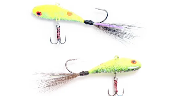 Блешня "бокоплав" 23 гр., хвіст-хутро