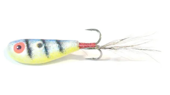 Блешня "бокоплав" 23 гр., хвіст-хутро