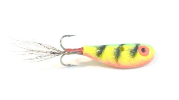 Блешня "бокоплав" 18 гр., хвіст-хутро