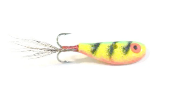 Блешня "бокоплав" 18 гр., хвіст-хутро