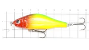 Воблер суспенд. LJ Original Series FLAT JOHN SP 7см/ S59
