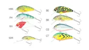 Воблер плаваюч. SALMO BUTCHER 5SDR / BE