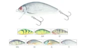 Воблер плаваюч. SALMO FATSO CRANK 10C / RR