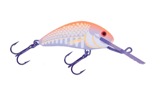 Воблер плаваюч. SALMO HORNET 3F / UVO