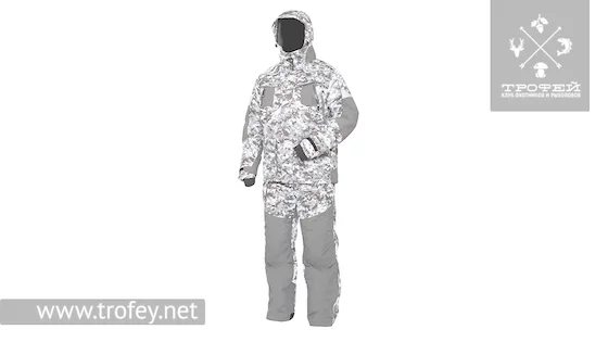 Kостюм зимний  NORFIN EXPLORER CAMO (-40°) M