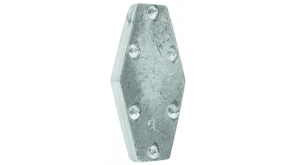 5508-010 Грузило свинцове ПЛОСКОЕ з зачепами ковзне АКЦІЯ!!!!!!!!!!