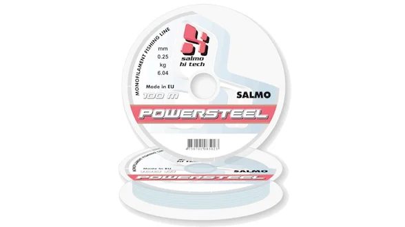 Жилка моно. Salmo Hi-Tech POWERSTEEL  100/040 *10